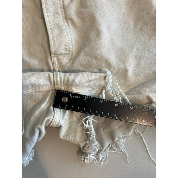 Old Navy Sz 16 Cream Higher High Rise Sky Hi A Line Secret Smooth Pockets Shorts - Picture 7 of 8